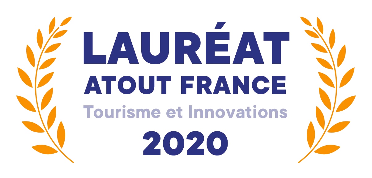Label Lauréat Atout France, Tourisme et Innovations 2020